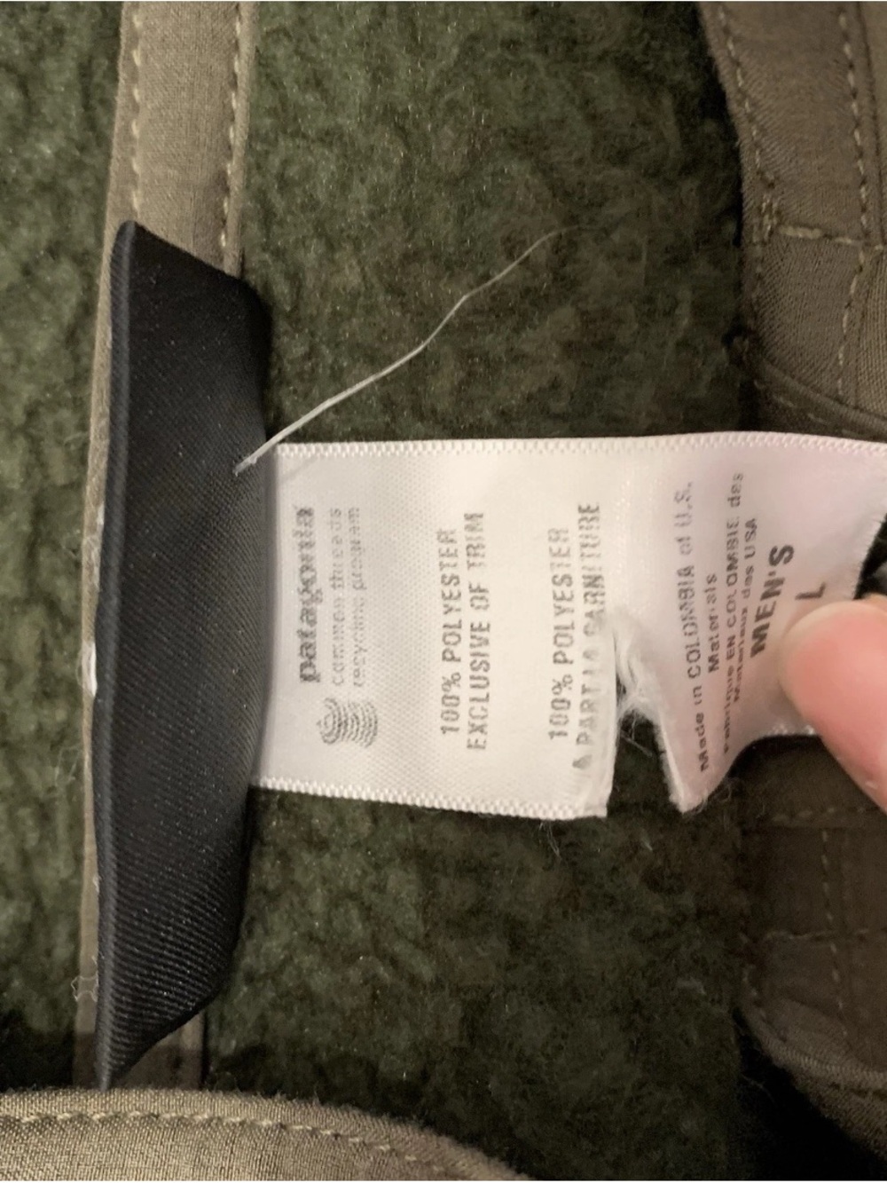 Patagonia Men's Intermediary Jacket - Olive Green Size Large - Picture 5 of 10